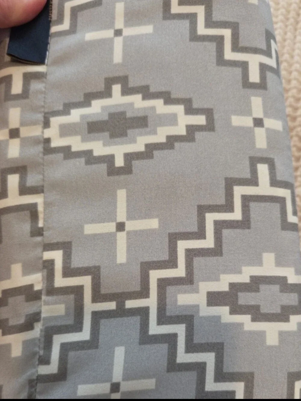Pendleton Cooling Technology King Sheet Set In Grey Aztec Print